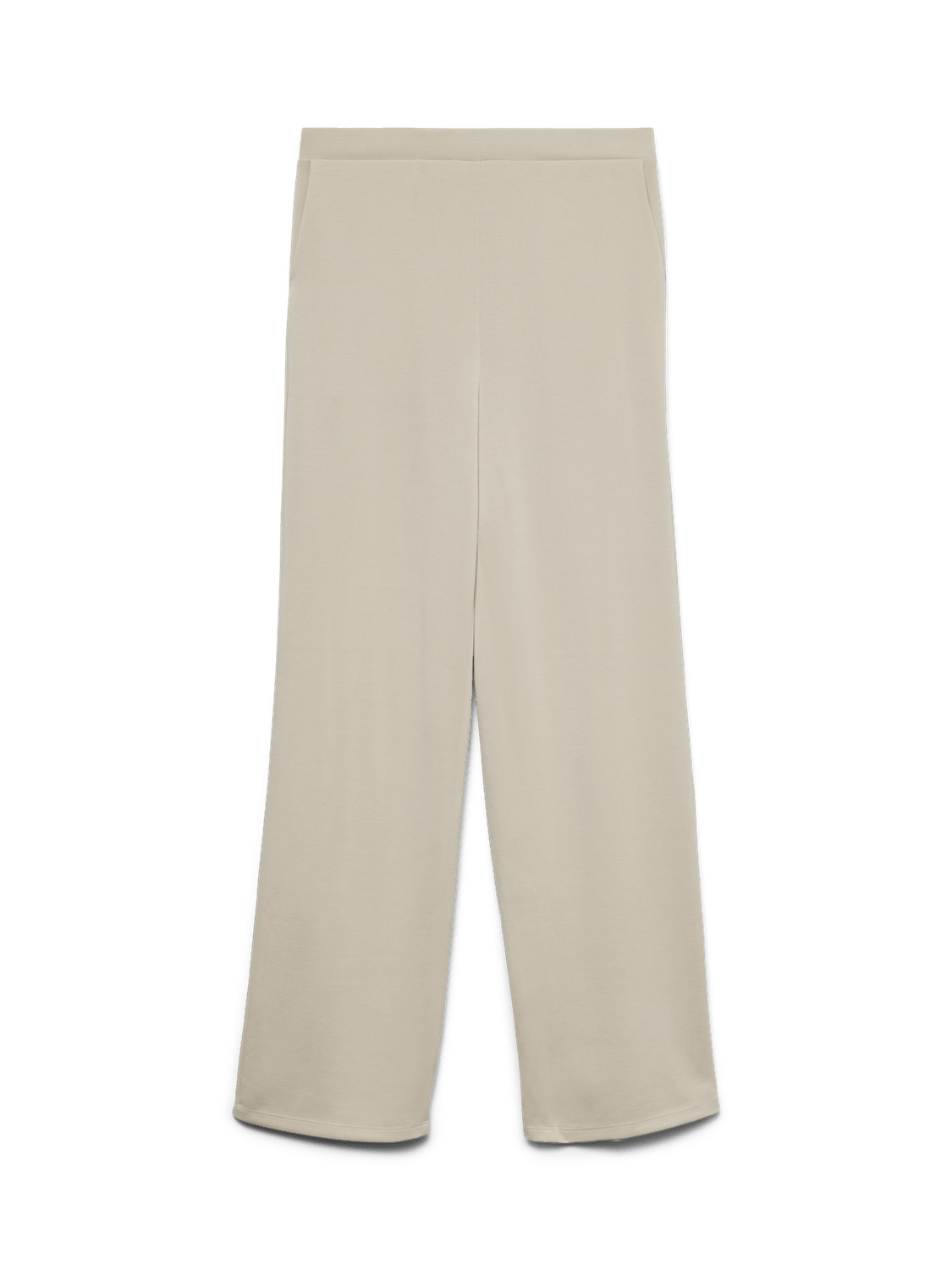 VMELLA Trousers - Oatmeal - VERO MODA & VILA Bergvik